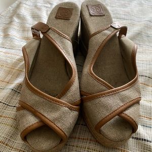 Tory Burch wedge espadrilles